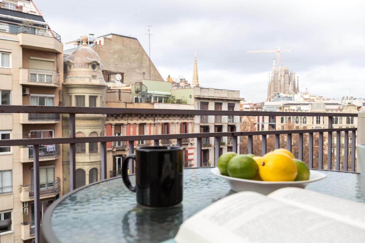 Heart Of The City Sunny With Iconic Terrace View Barcelone Extérieur photo