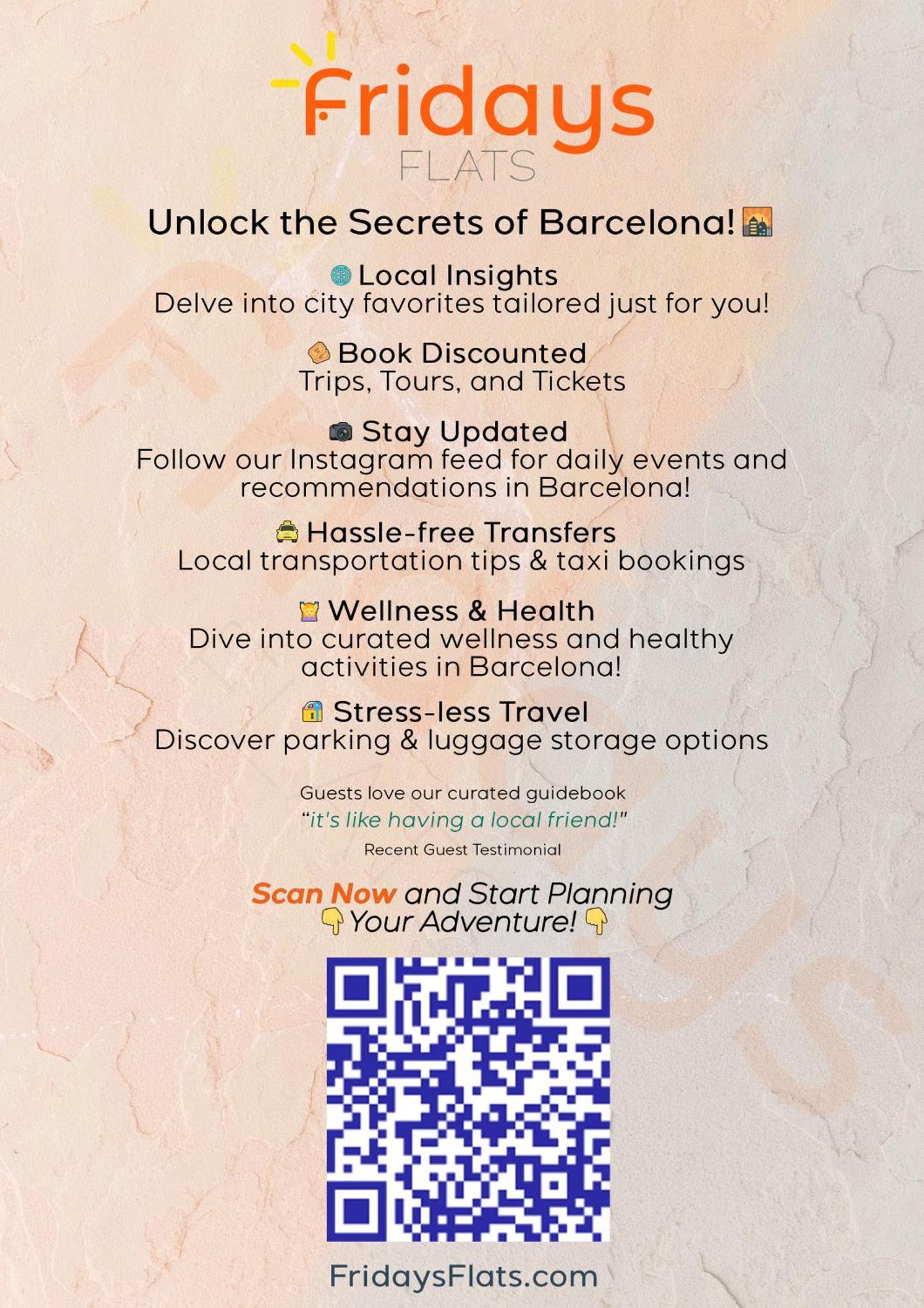 Heart Of The City Sunny With Iconic Terrace View Barcelone Extérieur photo