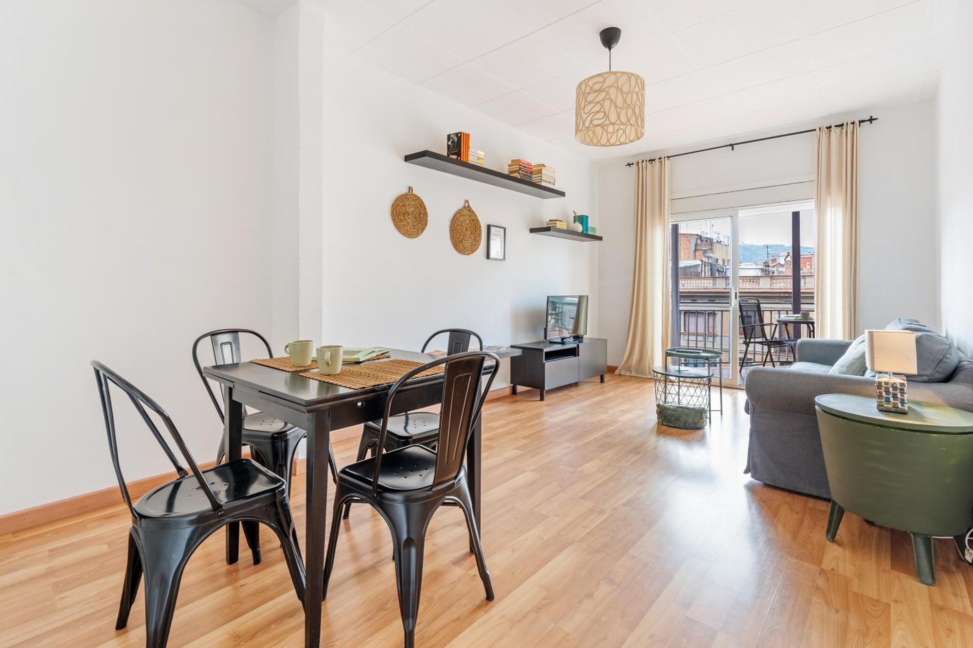 Heart Of The City Sunny With Iconic Terrace View Barcelone Extérieur photo