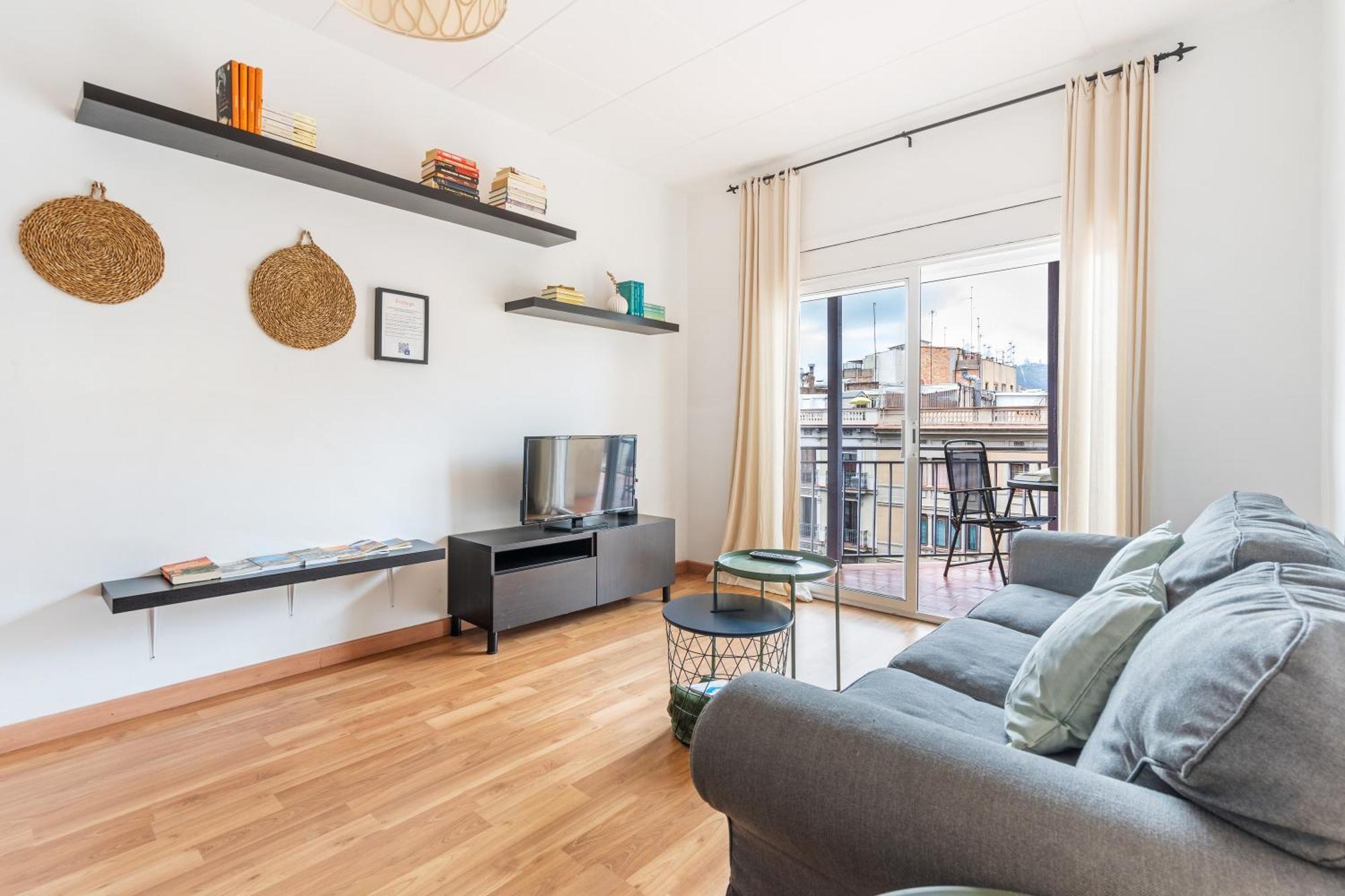 Heart Of The City Sunny With Iconic Terrace View Barcelone Extérieur photo